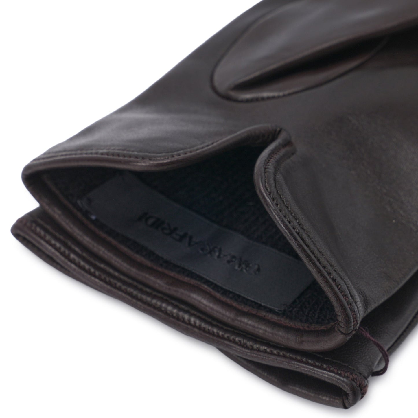 CURVED GLOVES / BROWN