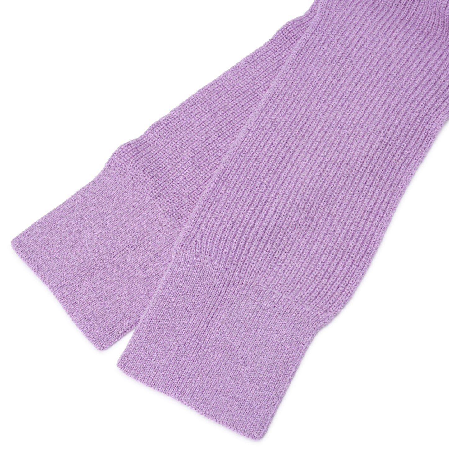 HOODED KNIT SCARF / PINK
