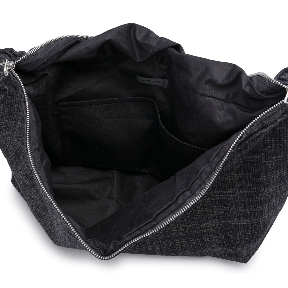 DUYSEN BAG / NAVY CHECK PATTERN