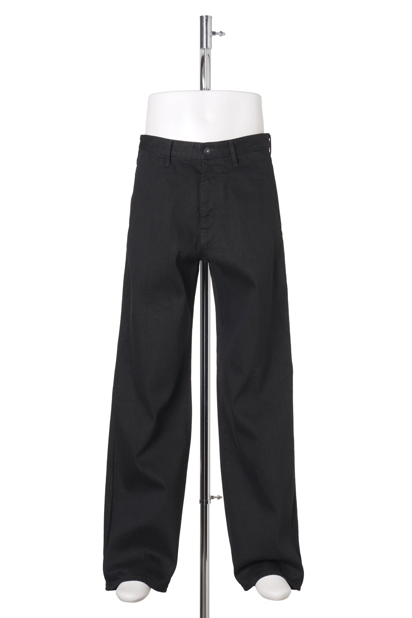 5 POCKET TROUSERS / BLACK
