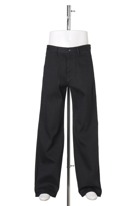 5 POCKET TROUSERS / BLACK