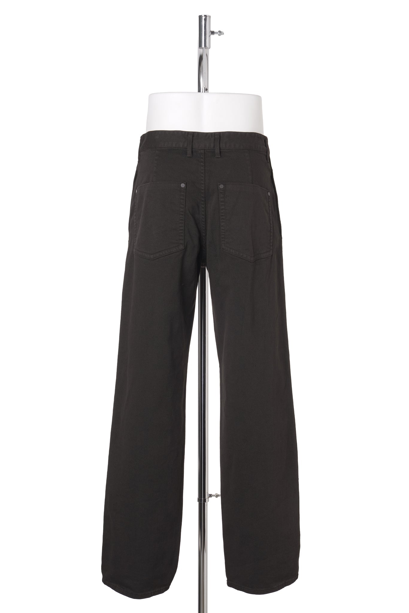 5 POCKET TROUSERS / CHARCOAL/BLACK