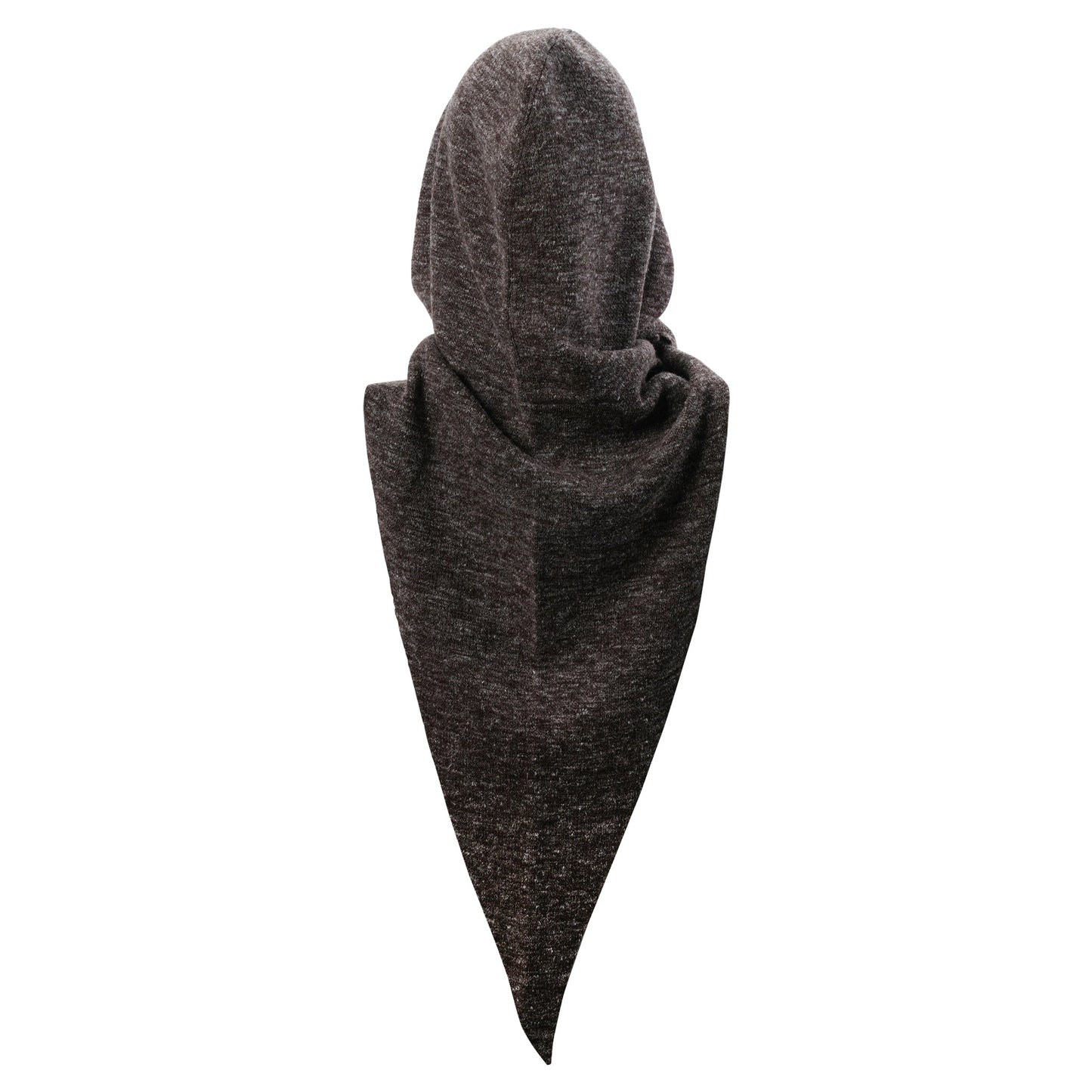 HOODED CRAVAT / BROWN