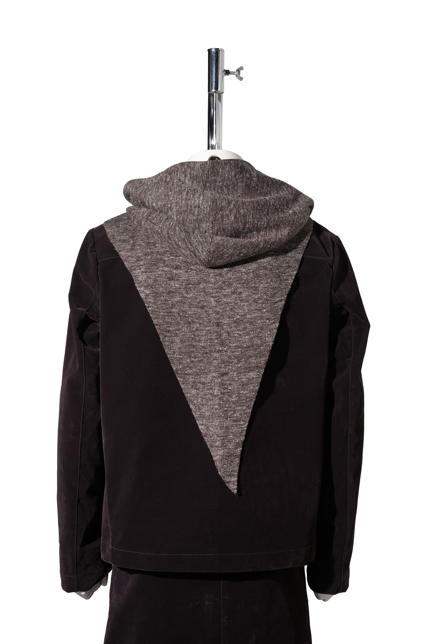 HOODED CRAVAT / BROWN