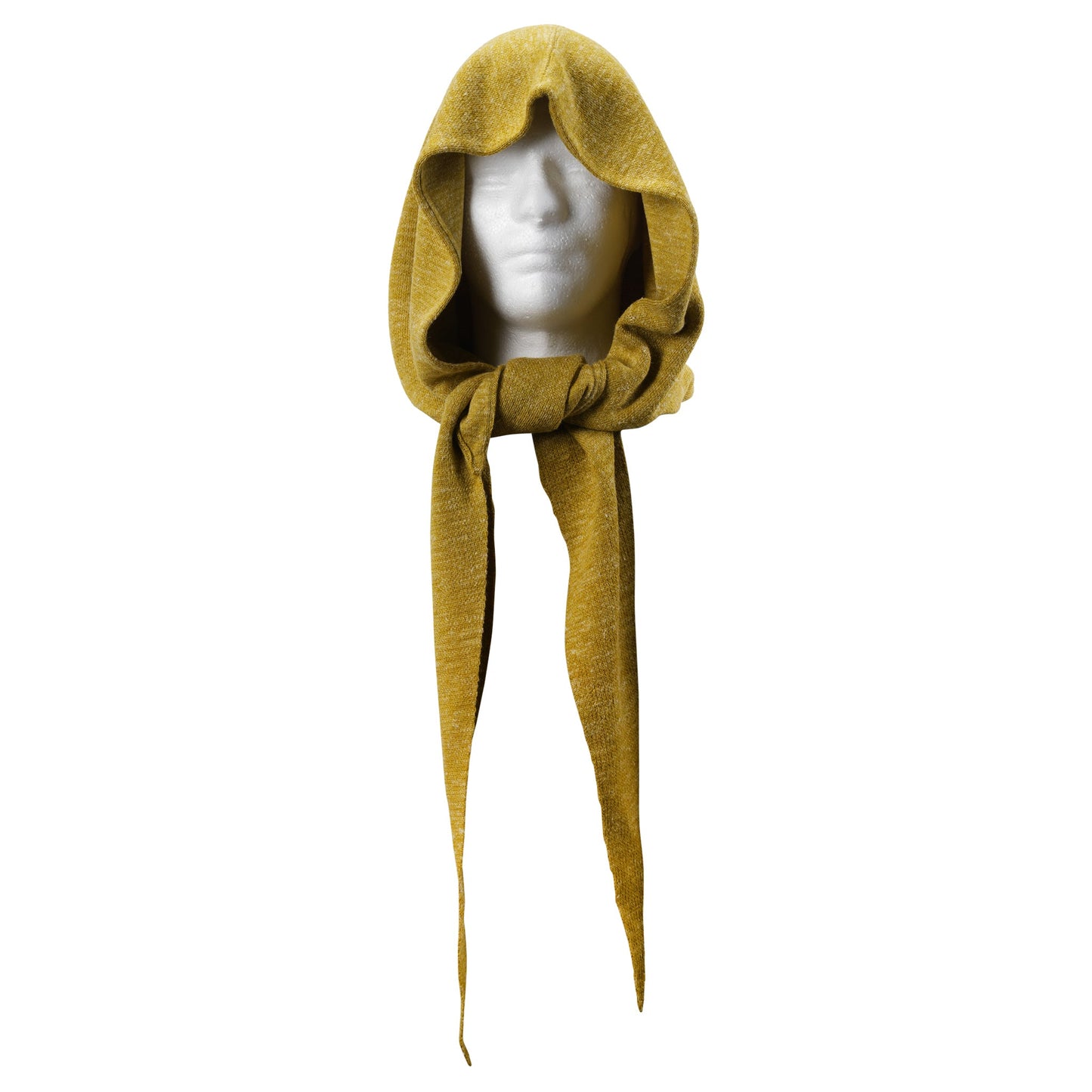 HOODED CRAVAT / YELLOW