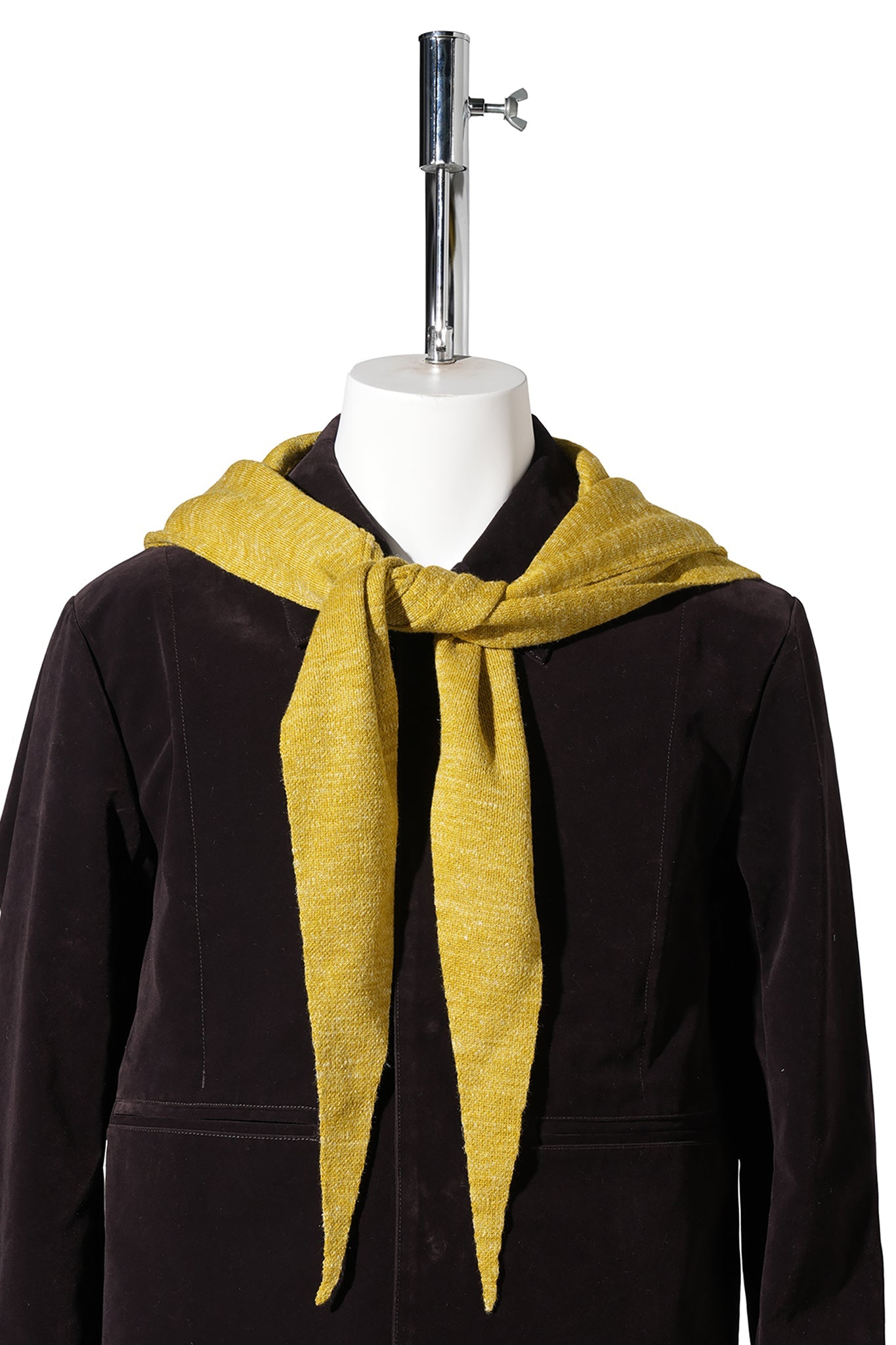 HOODED CRAVAT / YELLOW