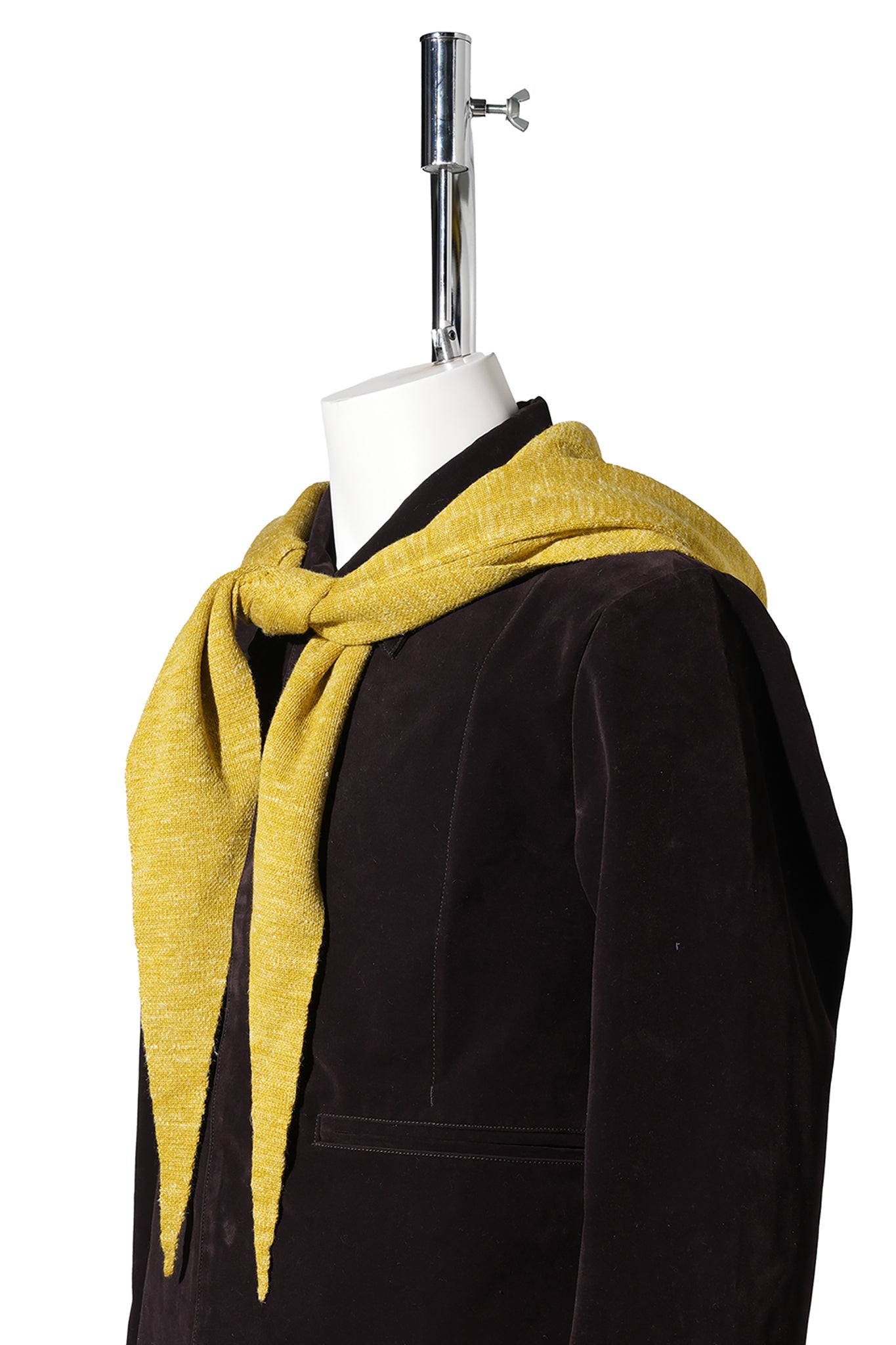 HOODED CRAVAT / YELLOW
