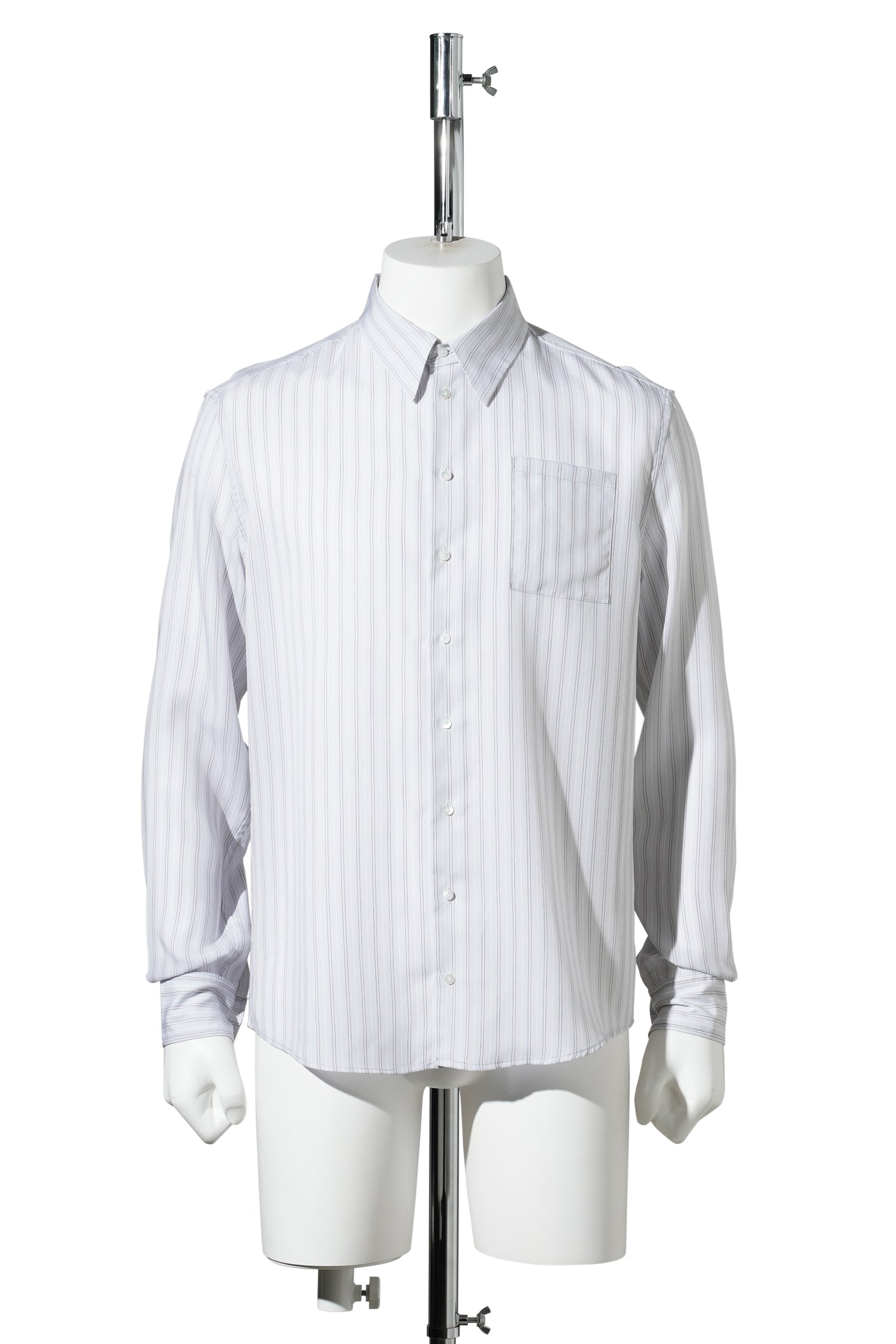 DRESS SHIRT / WHITE STRIPE