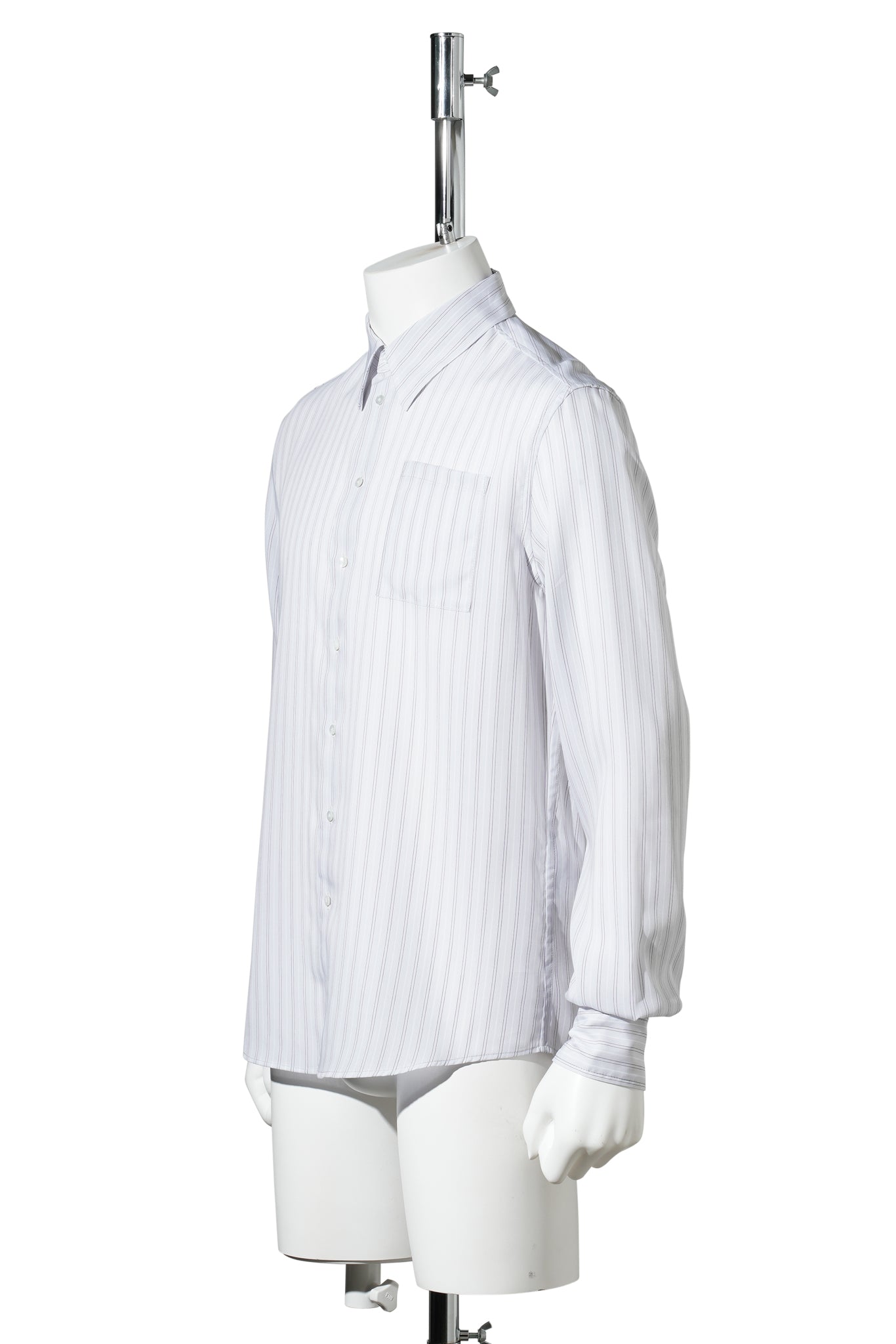DRESS SHIRT / WHITE STRIPE