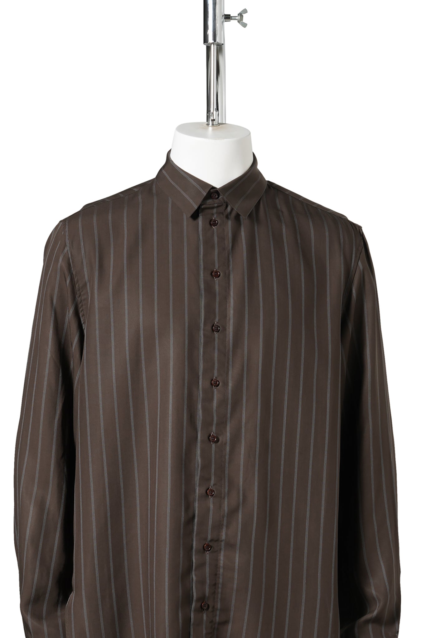 IVES SHIRT / BROWN STRIPE