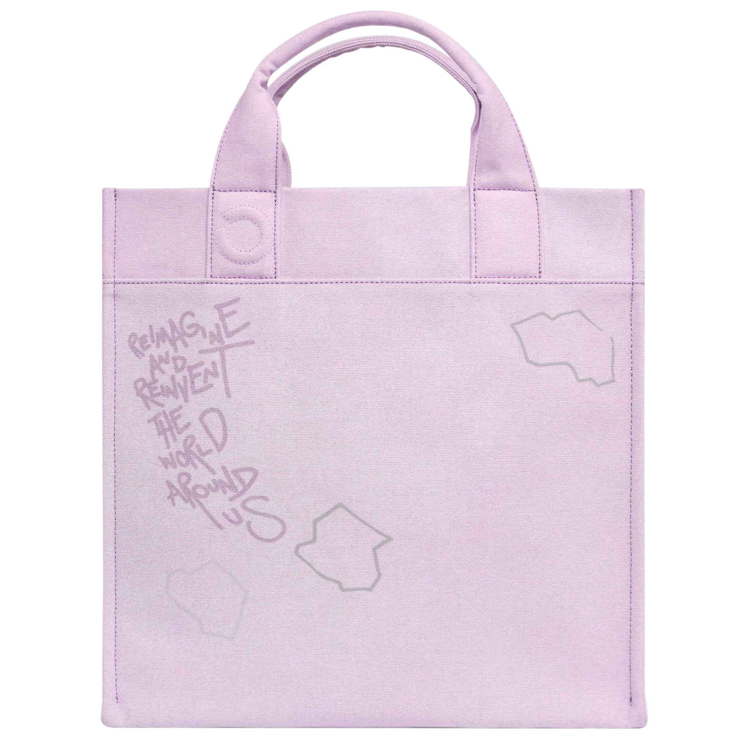 LOGO TOTE / PINK FADE