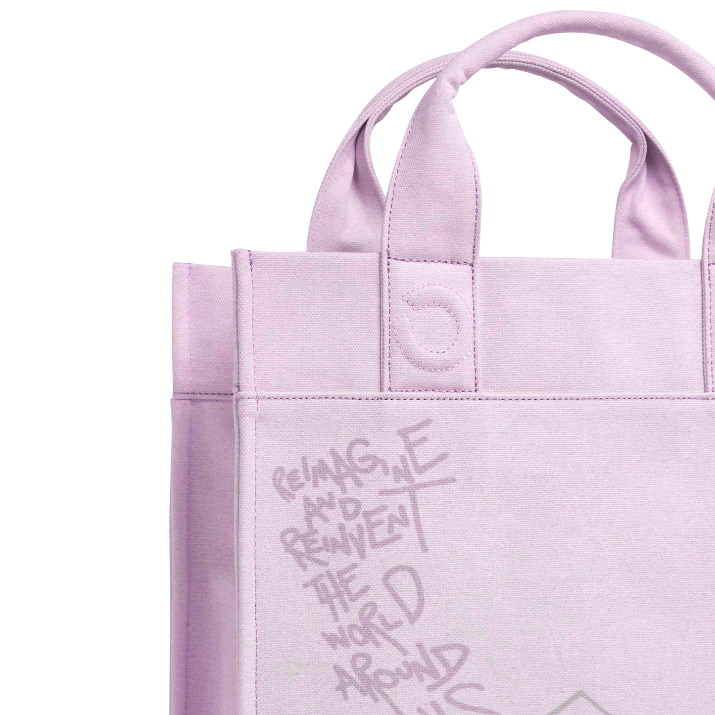 LOGO TOTE / PINK FADE