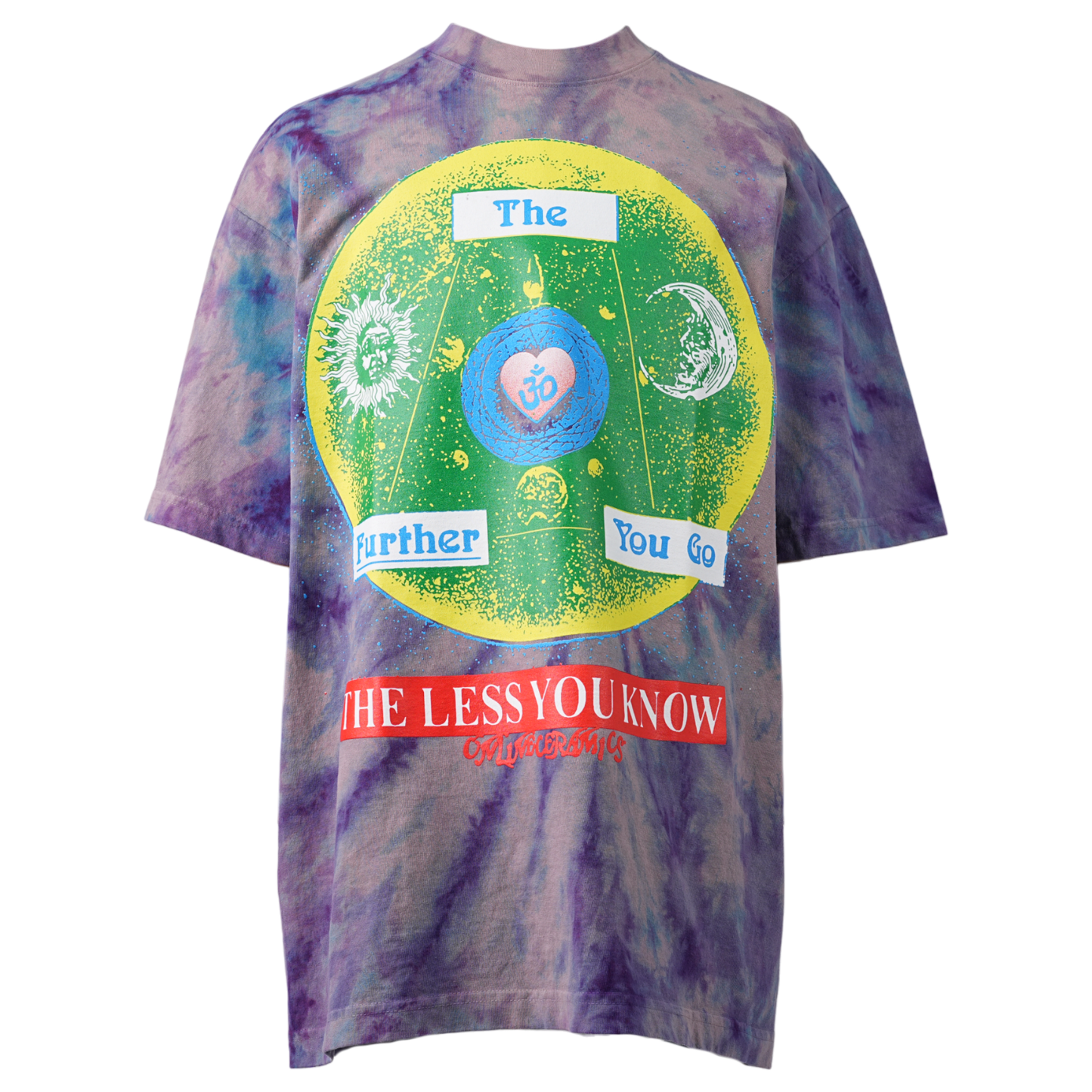 THE FURTHER YOU GO SHORT SLEEVE TEE / HAND DYE