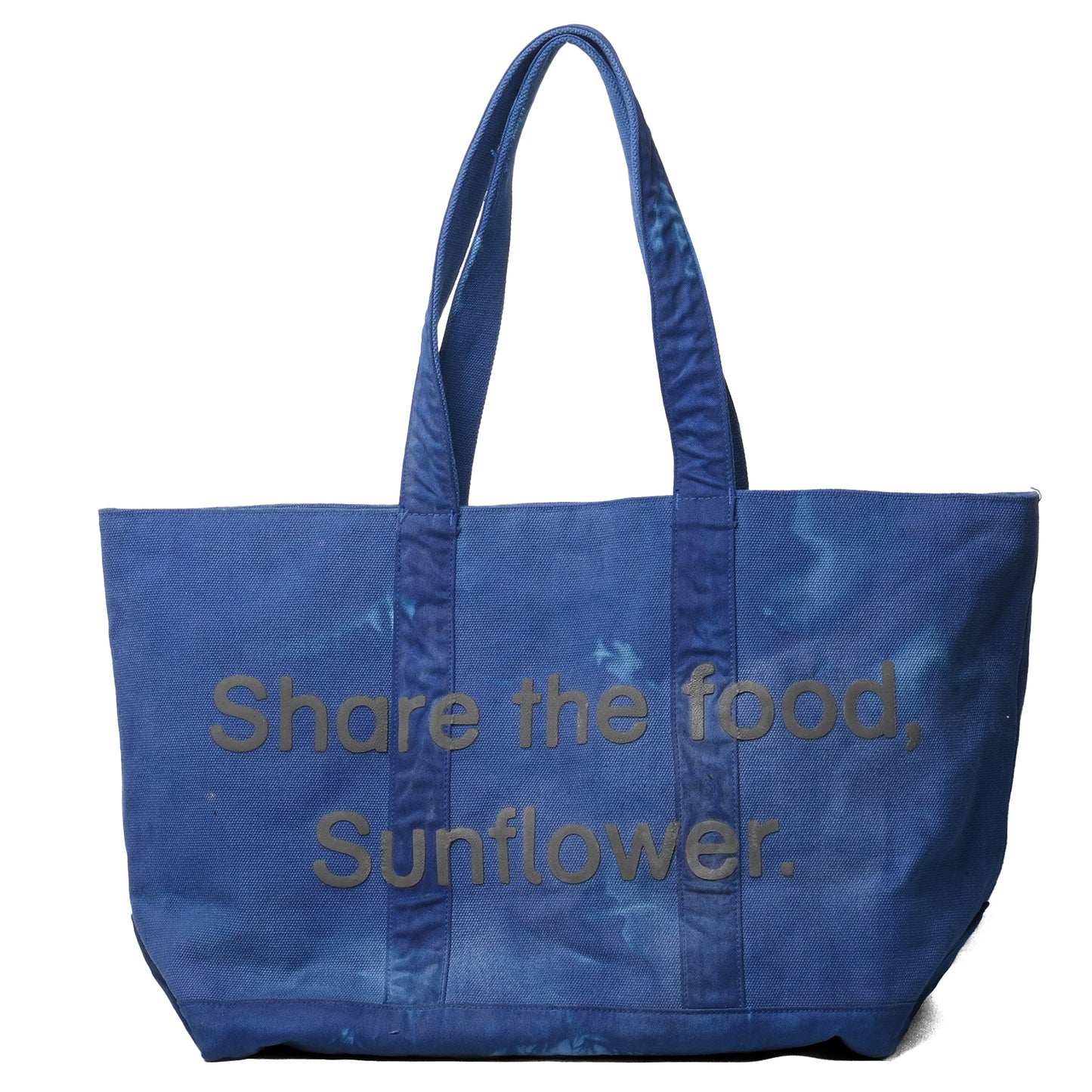 SHARE THE FOOD, SUNFLOWER TOTE / NAVY