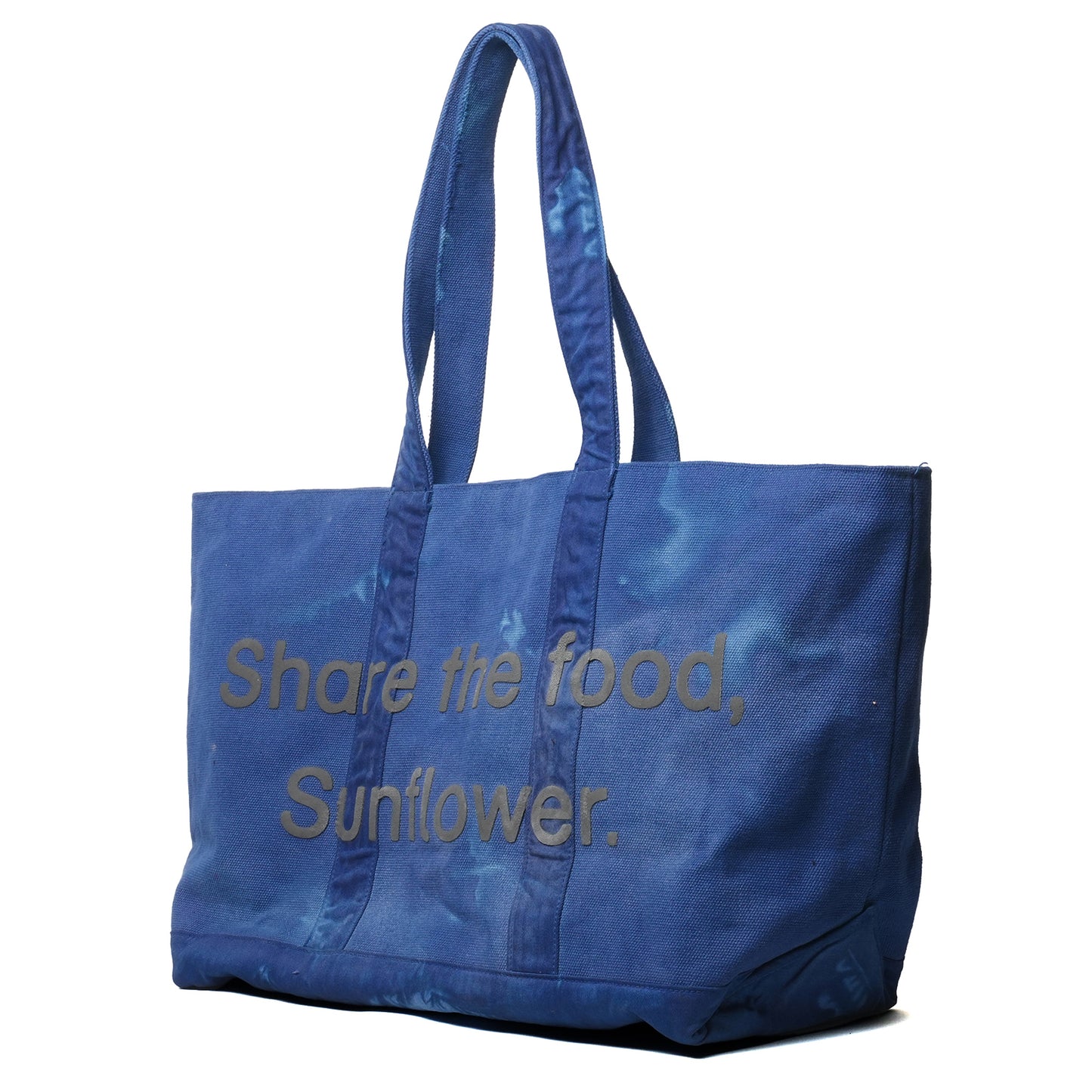 SHARE THE FOOD, SUNFLOWER TOTE / NAVY