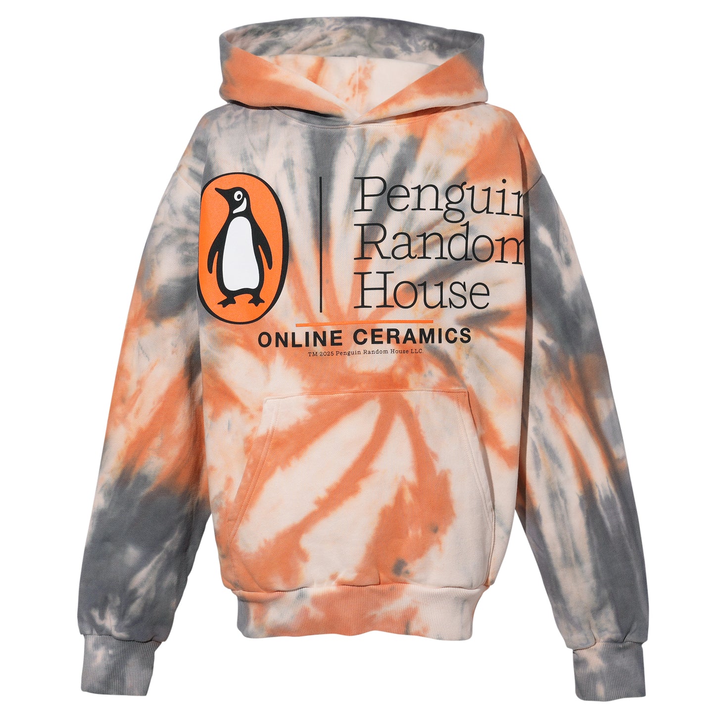 PENGUIN RANDOM HOUSE "FOR THE CURIOUS"HOODIE / TIE-DYE