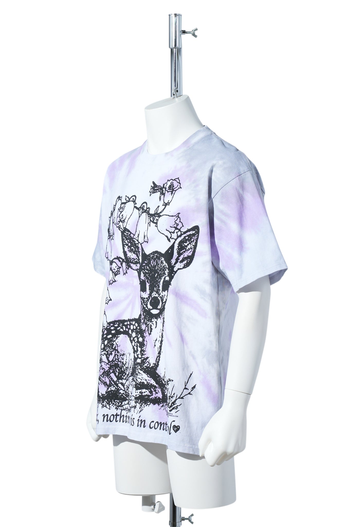 NOTHING IS IN CONTROL SS TEE / HAND DYED TIE-DYE