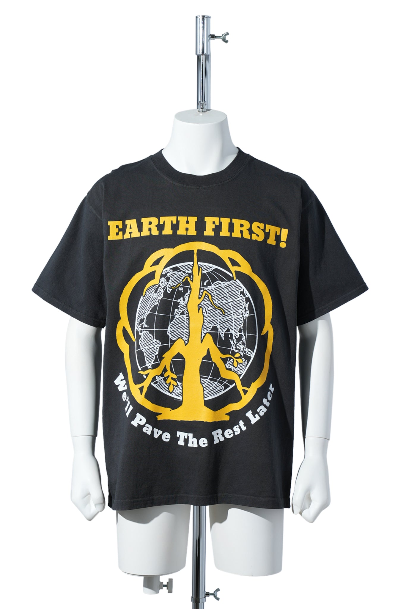 PAVE THE PLANET SS TEE / OFF-BLACK