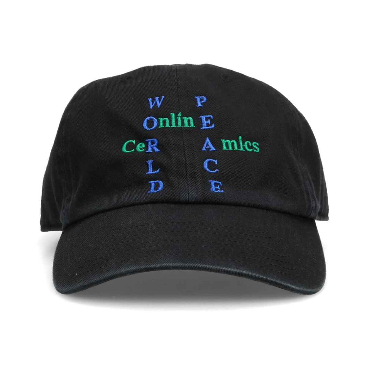 WORLD PEACE HAT / BLACK