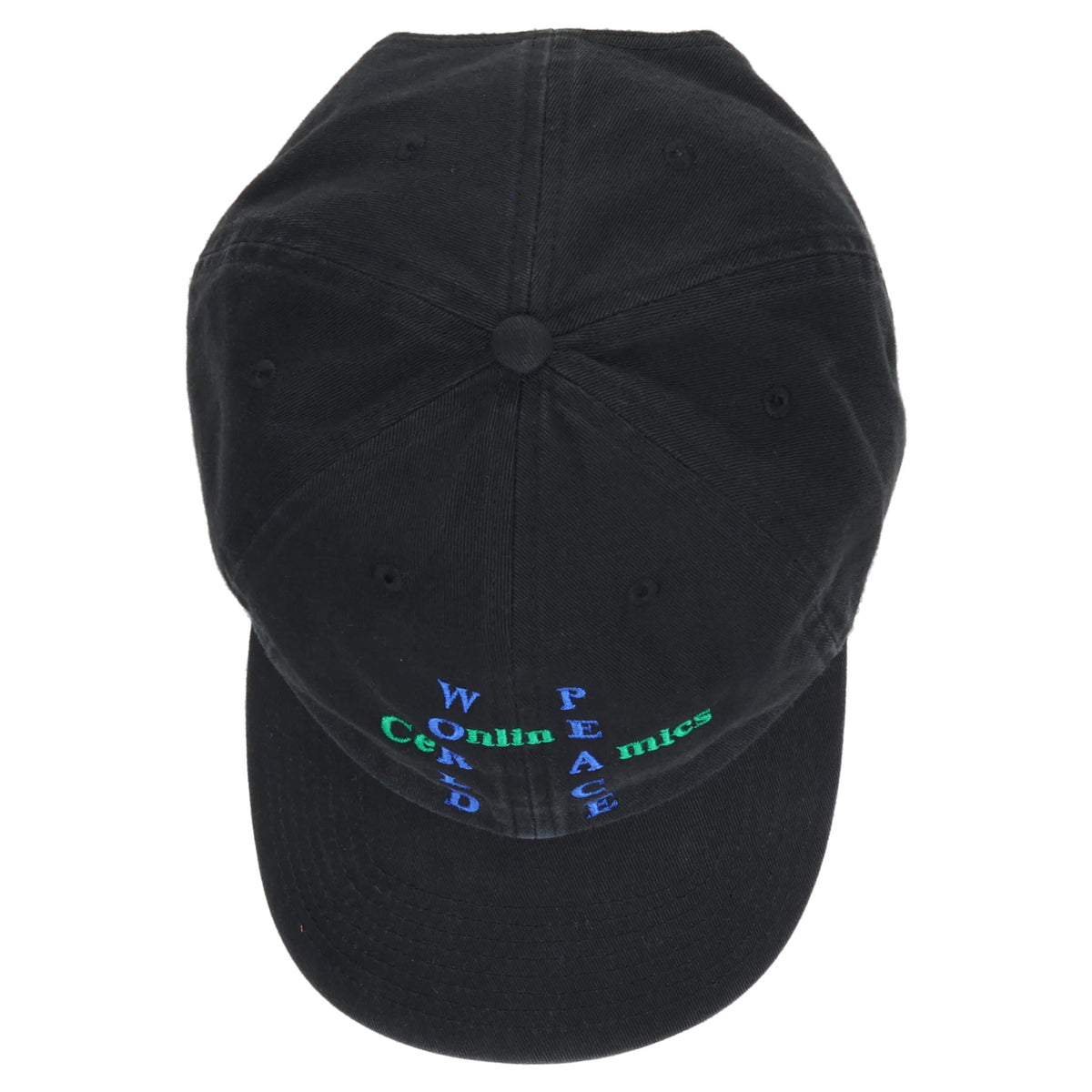 WORLD PEACE HAT / BLACK