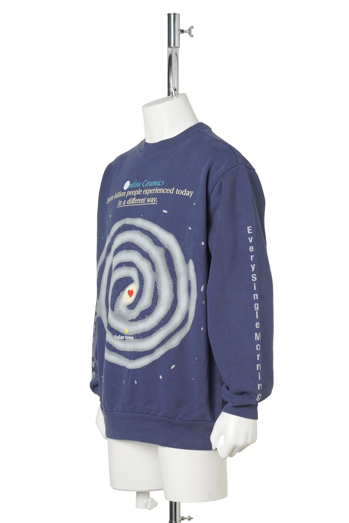 EVERY SINGLE DAY CREW 380GSM FLEECE / NAVY