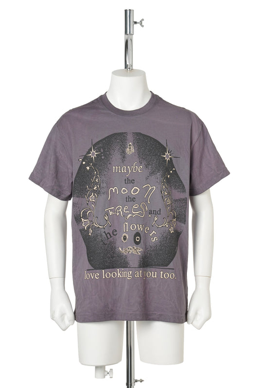 MAYBE THE MOON SS TEE / HAND DIPPED QUAIL