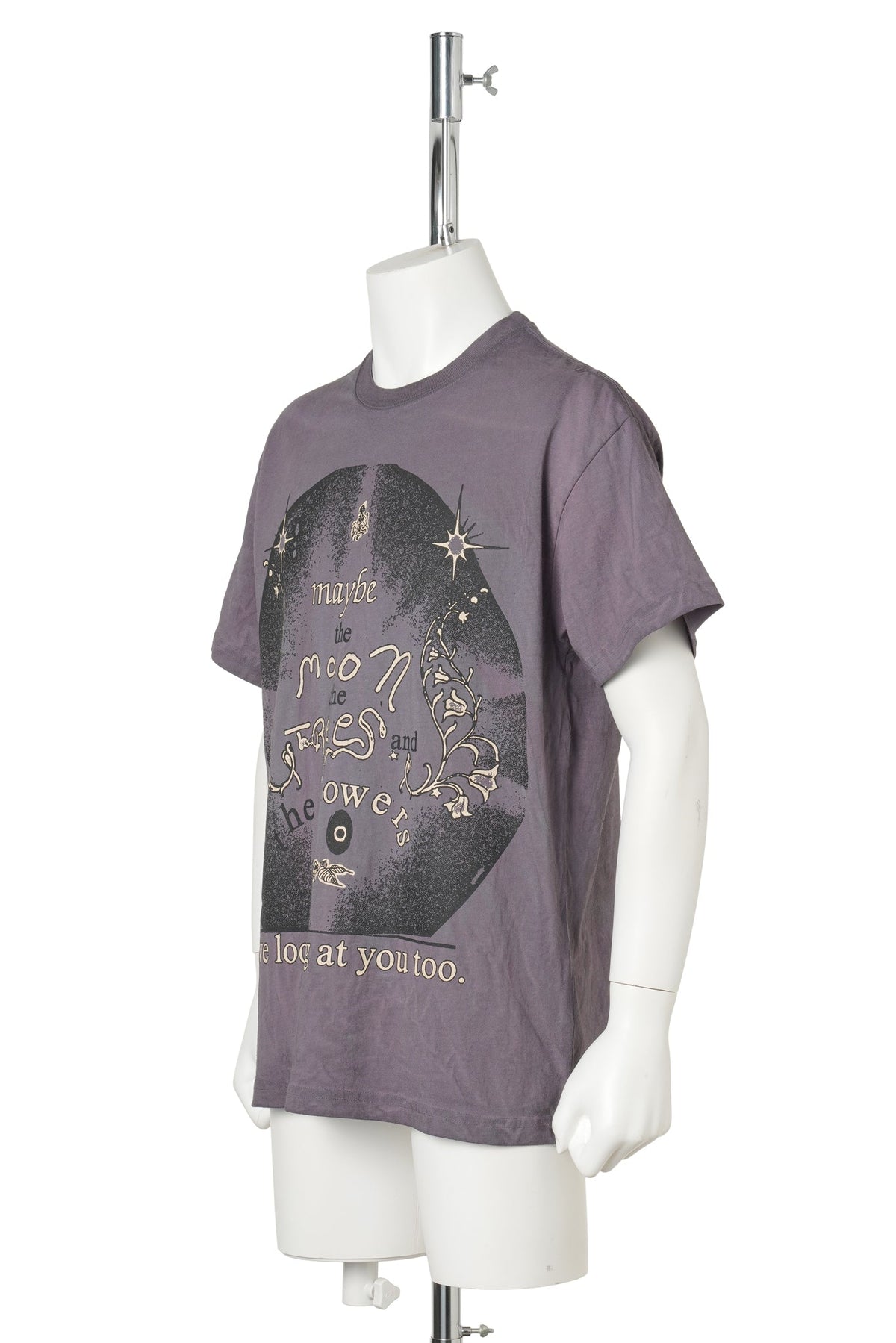 MAYBE THE MOON SS TEE / HAND DIPPED QUAIL