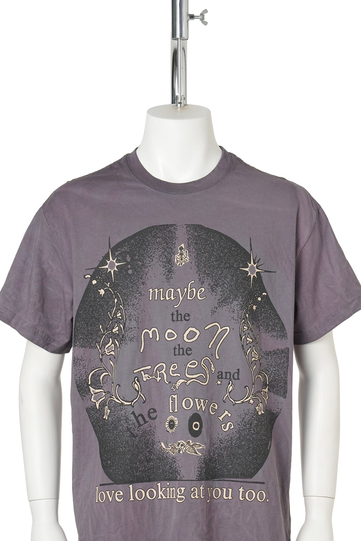MAYBE THE MOON SS TEE / HAND DIPPED QUAIL
