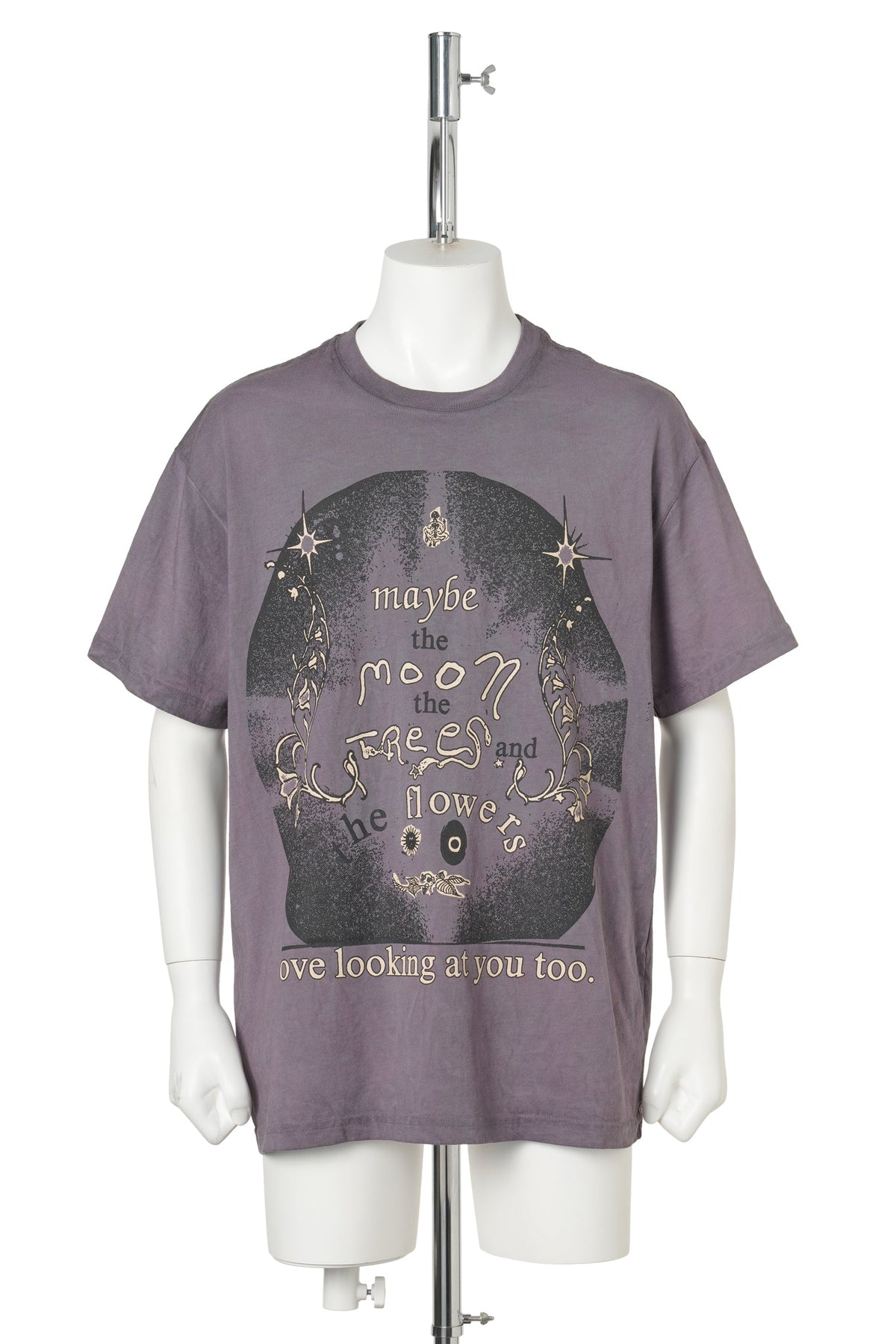 MAYBE THE MOON SS TEE / HAND DIPPED QUAIL