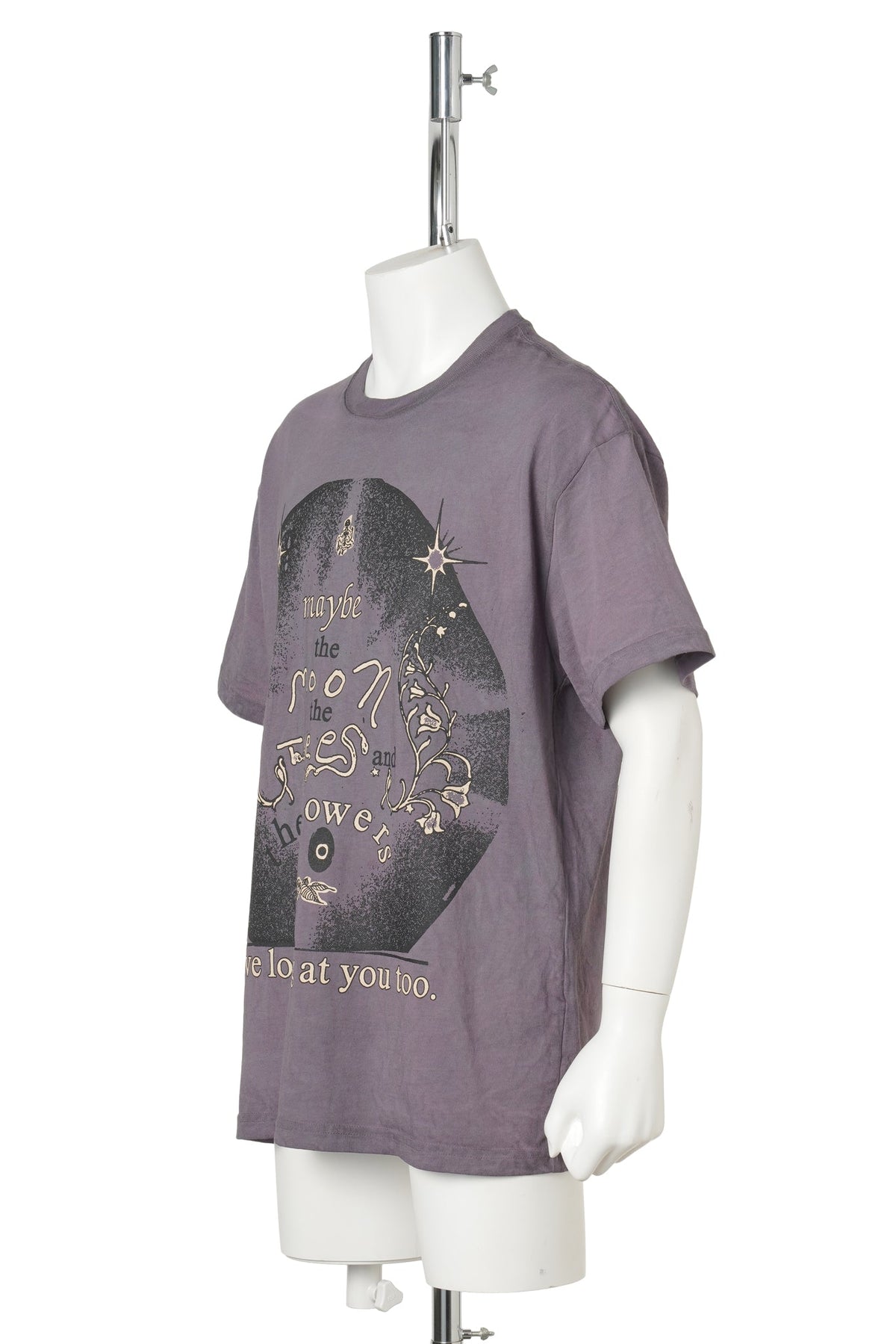 MAYBE THE MOON SS TEE / HAND DIPPED QUAIL