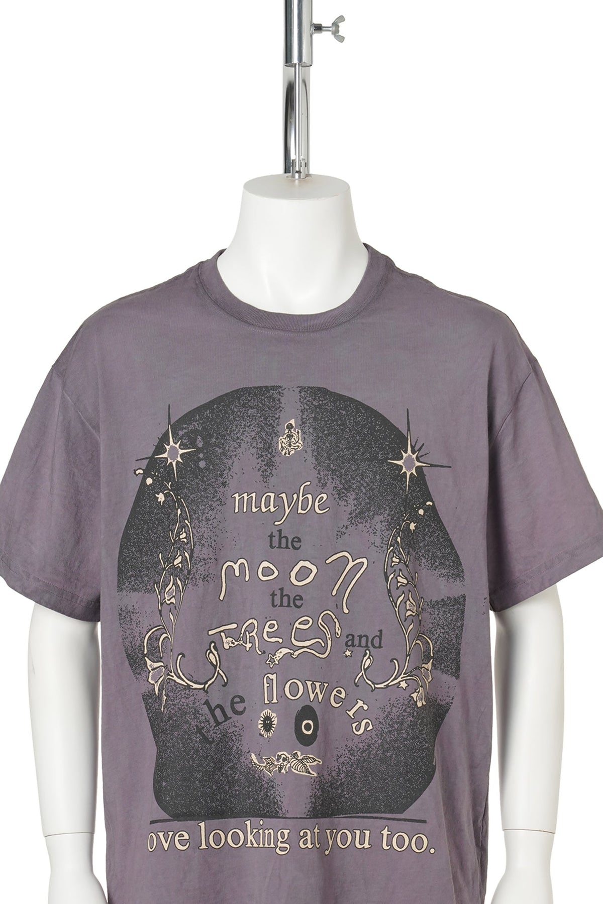 MAYBE THE MOON SS TEE / HAND DIPPED QUAIL