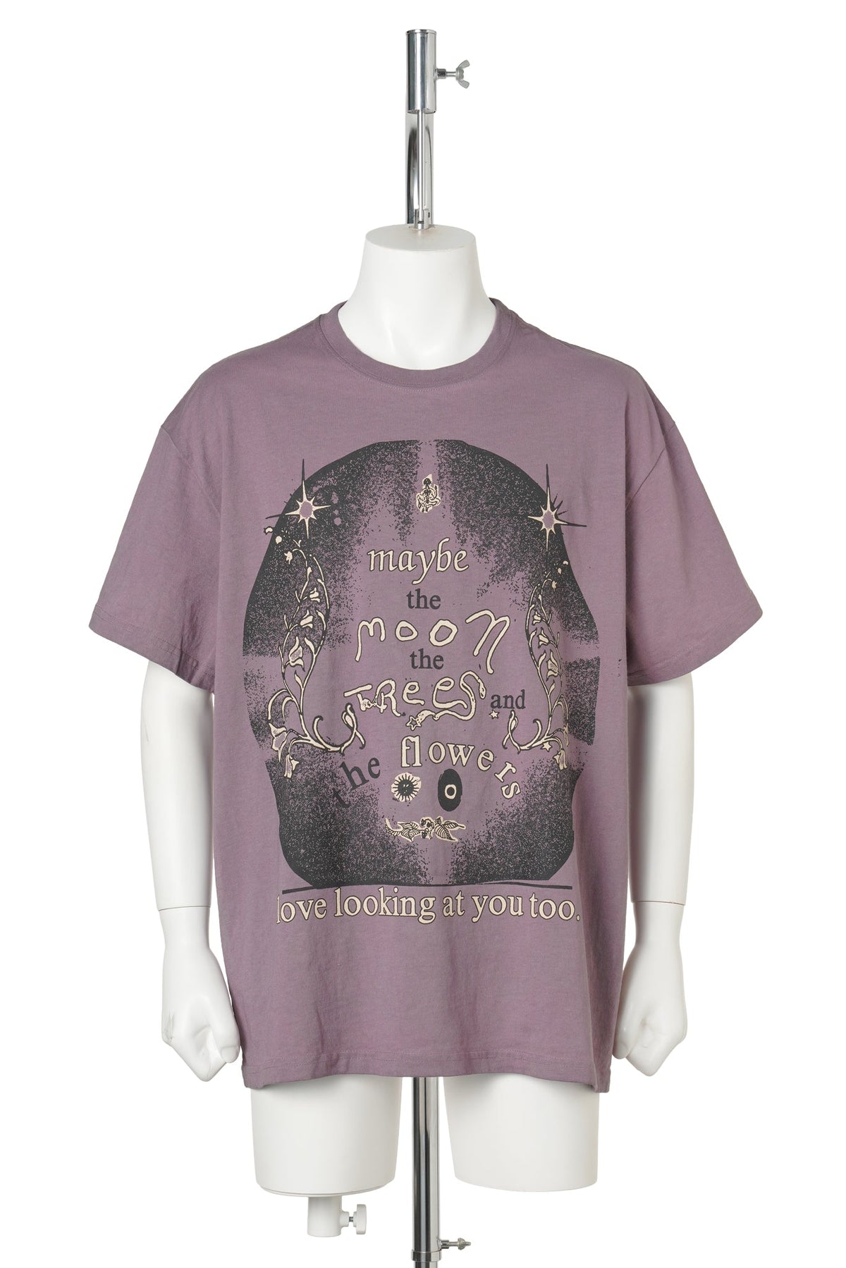 MAYBE THE MOON SS TEE / HAND DIPPED QUAIL