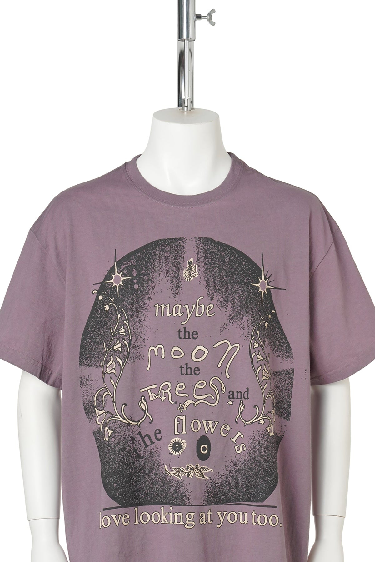 MAYBE THE MOON SS TEE / HAND DIPPED QUAIL
