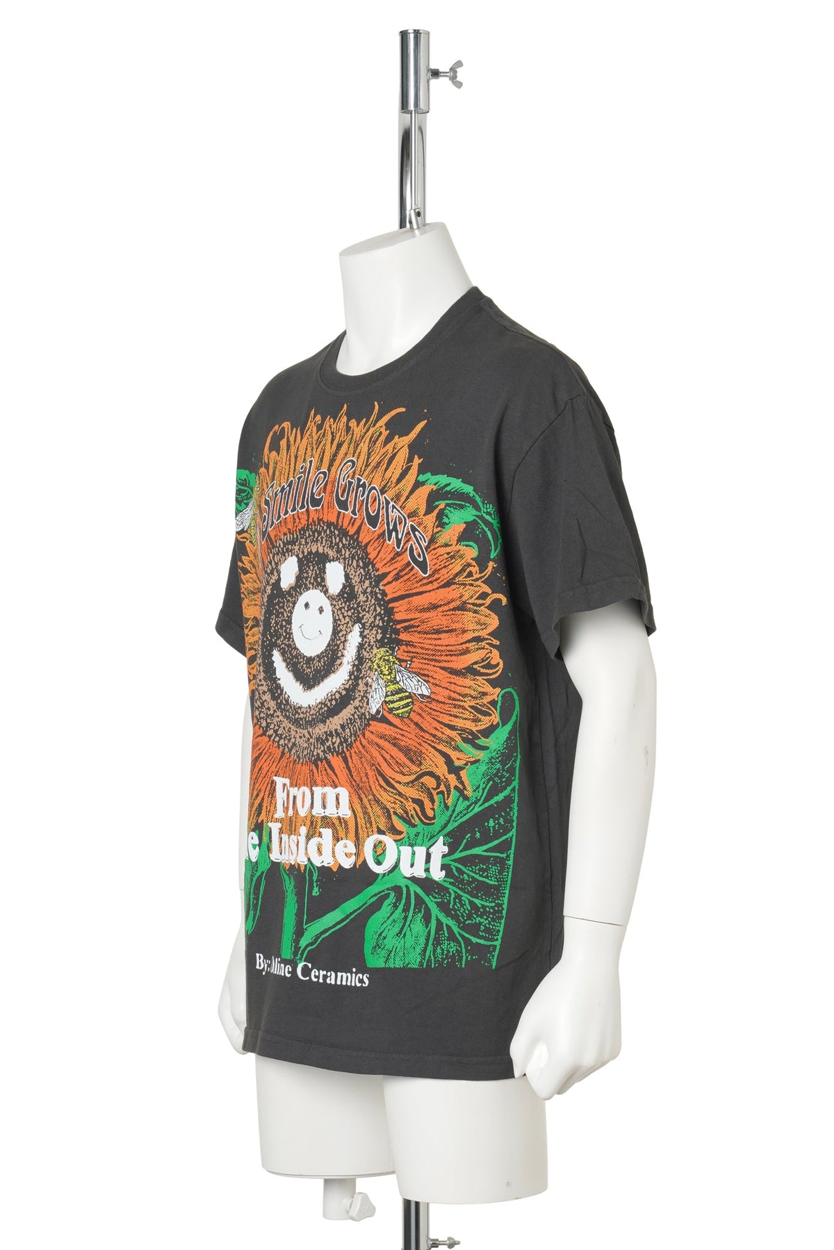 FROM THE INSIDE OUT SS TEE / OFF-BLACK