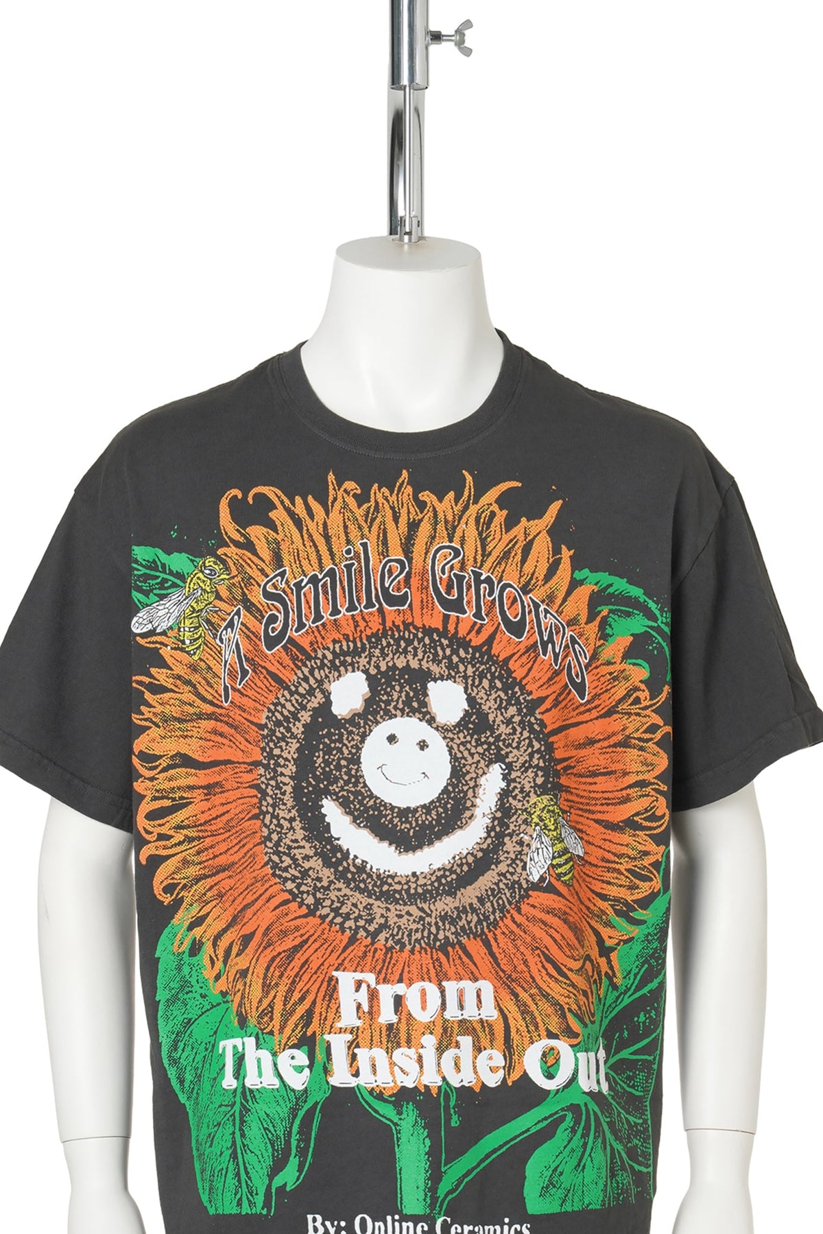 FROM THE INSIDE OUT SS TEE / OFF-BLACK