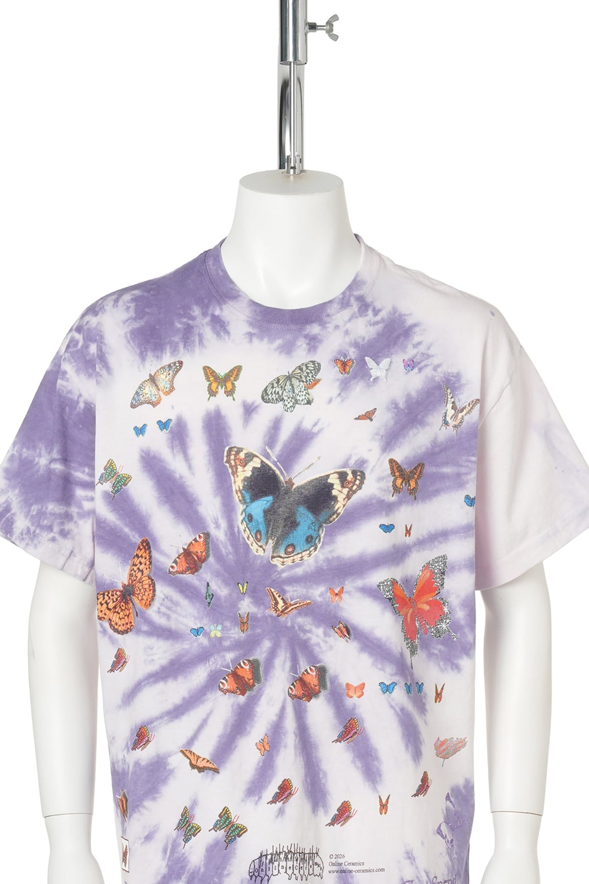 TIME IS THE MOST VALUABLE THING A PERSON CAN SPEND SS TEE / HAND DYED TIE DYE