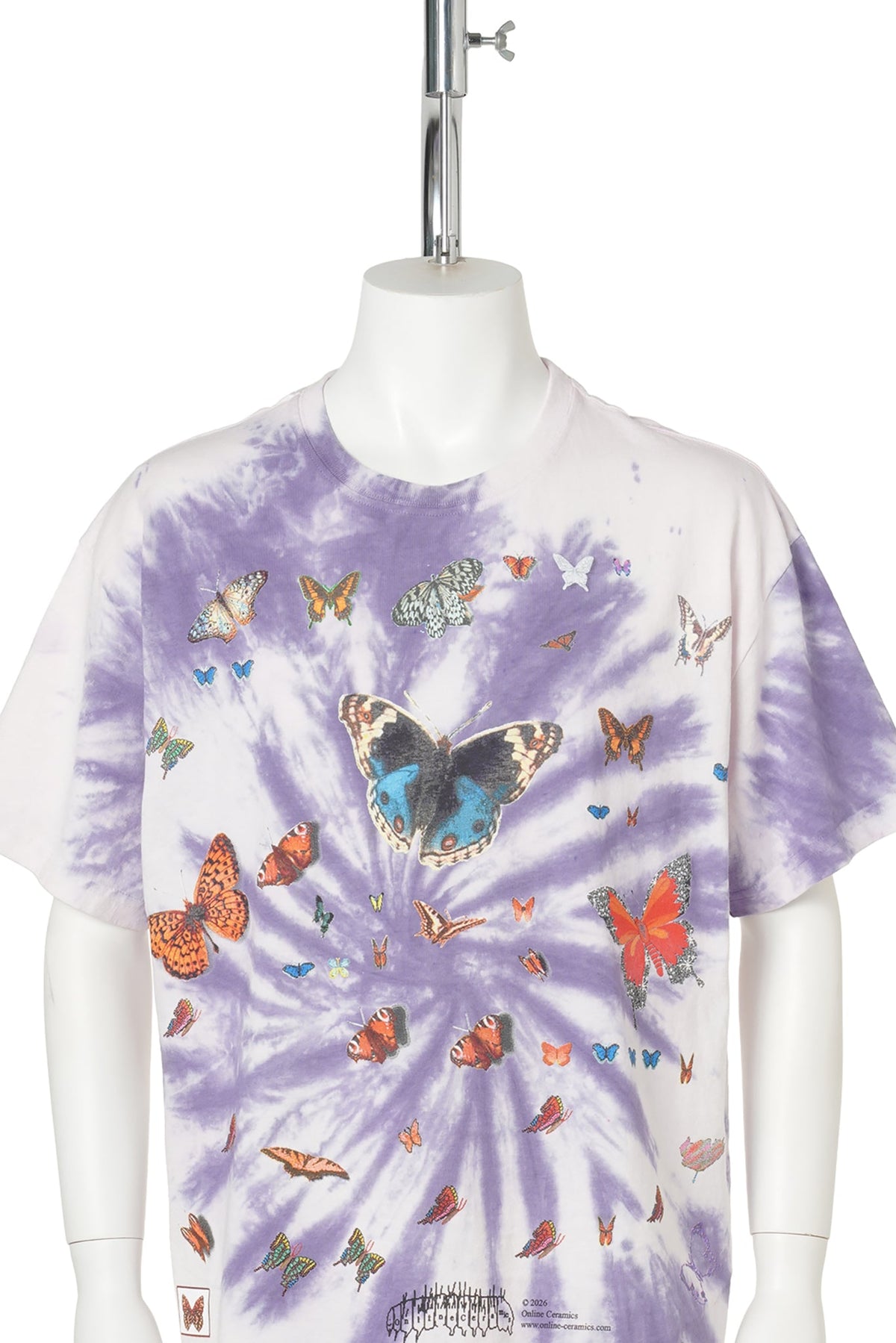 TIME IS THE MOST VALUABLE THING A PERSON CAN SPEND SS TEE / HAND DYED TIE DYE