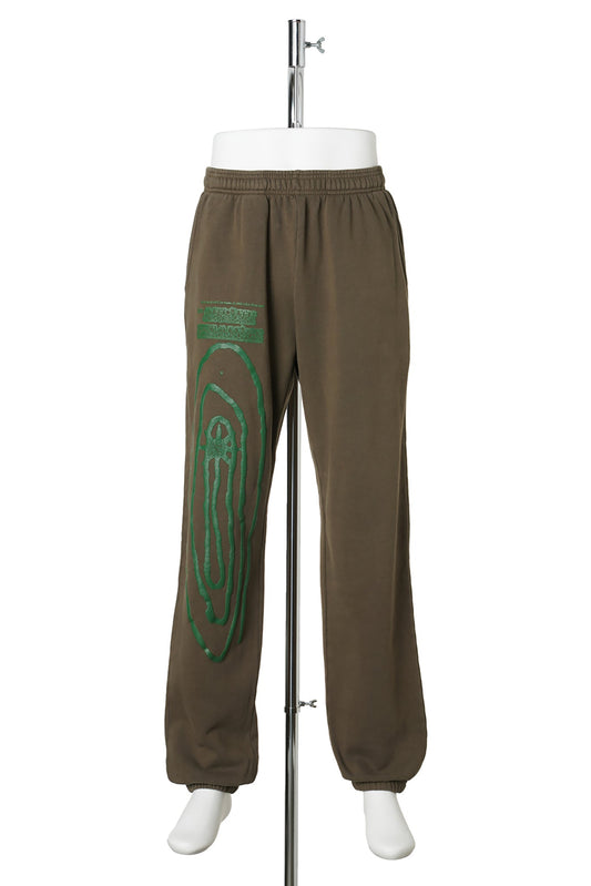SHOOTING STAR SWEATPANT 380GSM FLEECE / DARK GREEN
