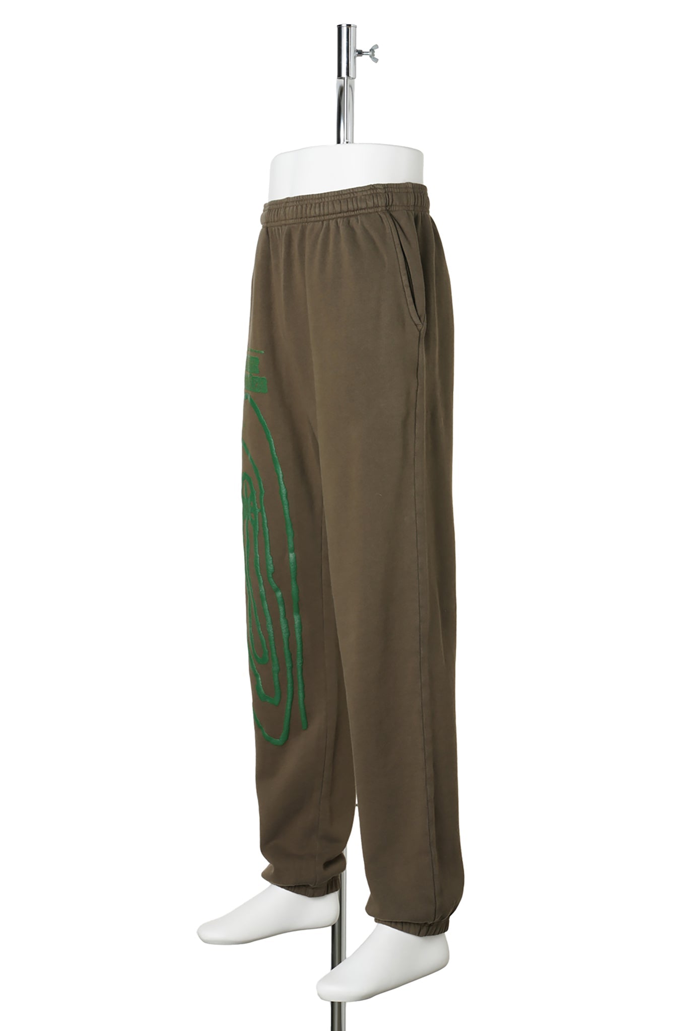 SHOOTING STAR SWEATPANT 380GSM FLEECE / DARK GREEN