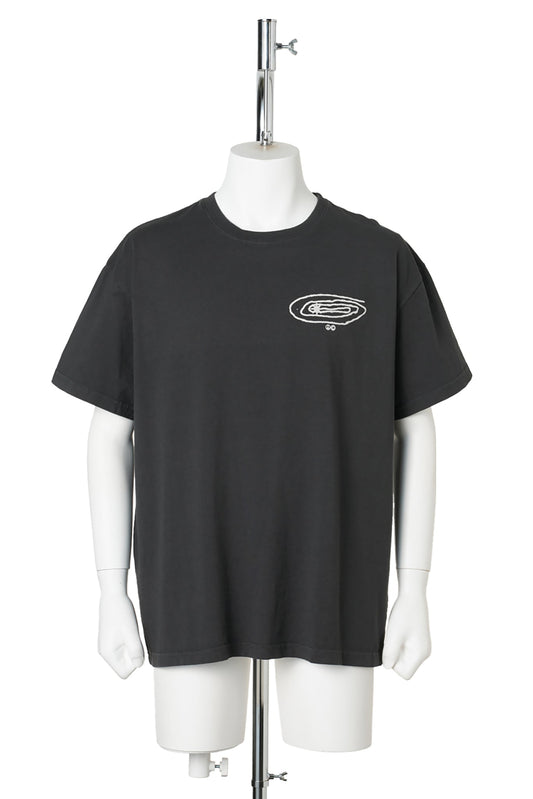 SHOOTING STAR SS TEE / OFF-BLACK