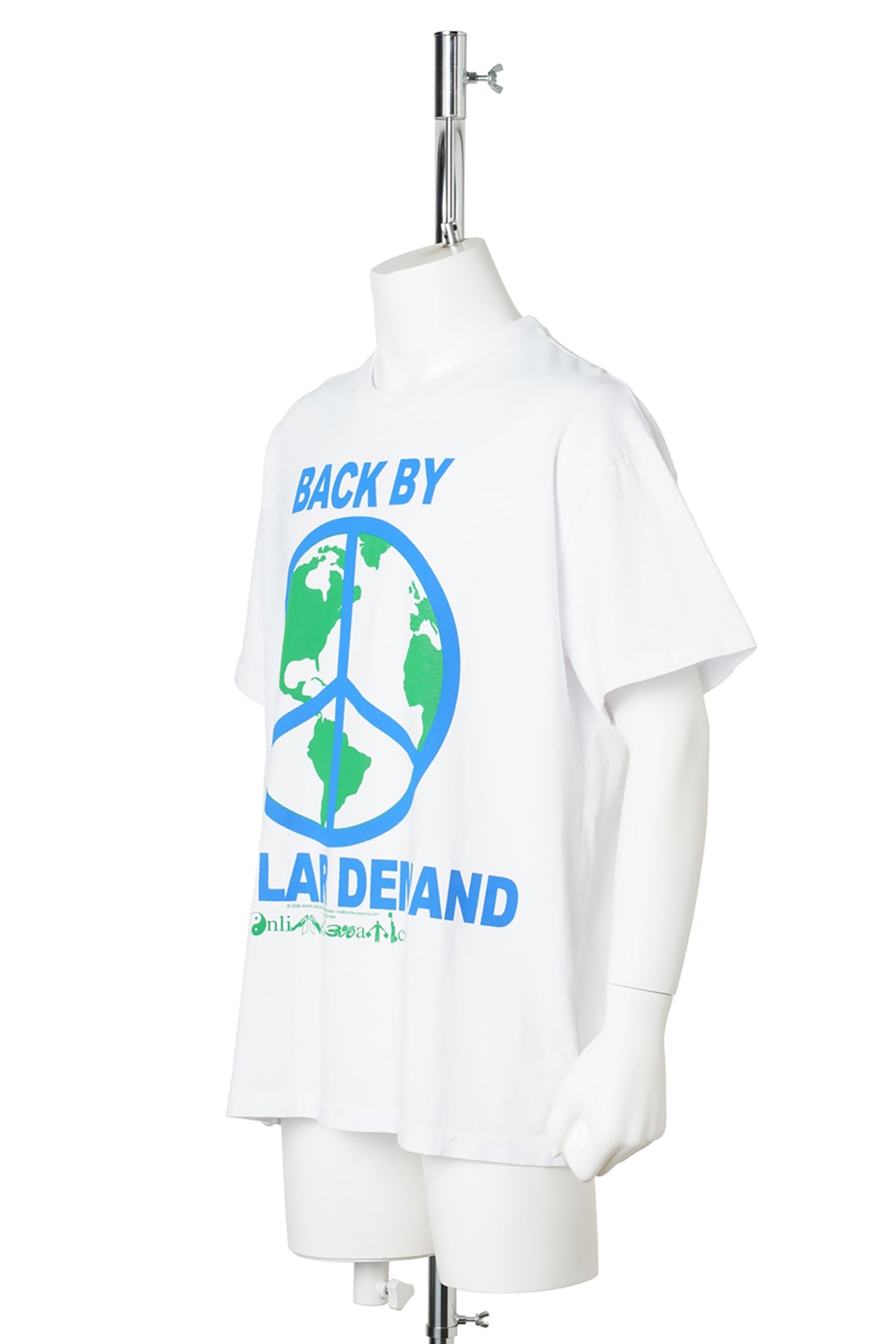 BACK BY POPULAR DEMAND SS TEE / WHITE