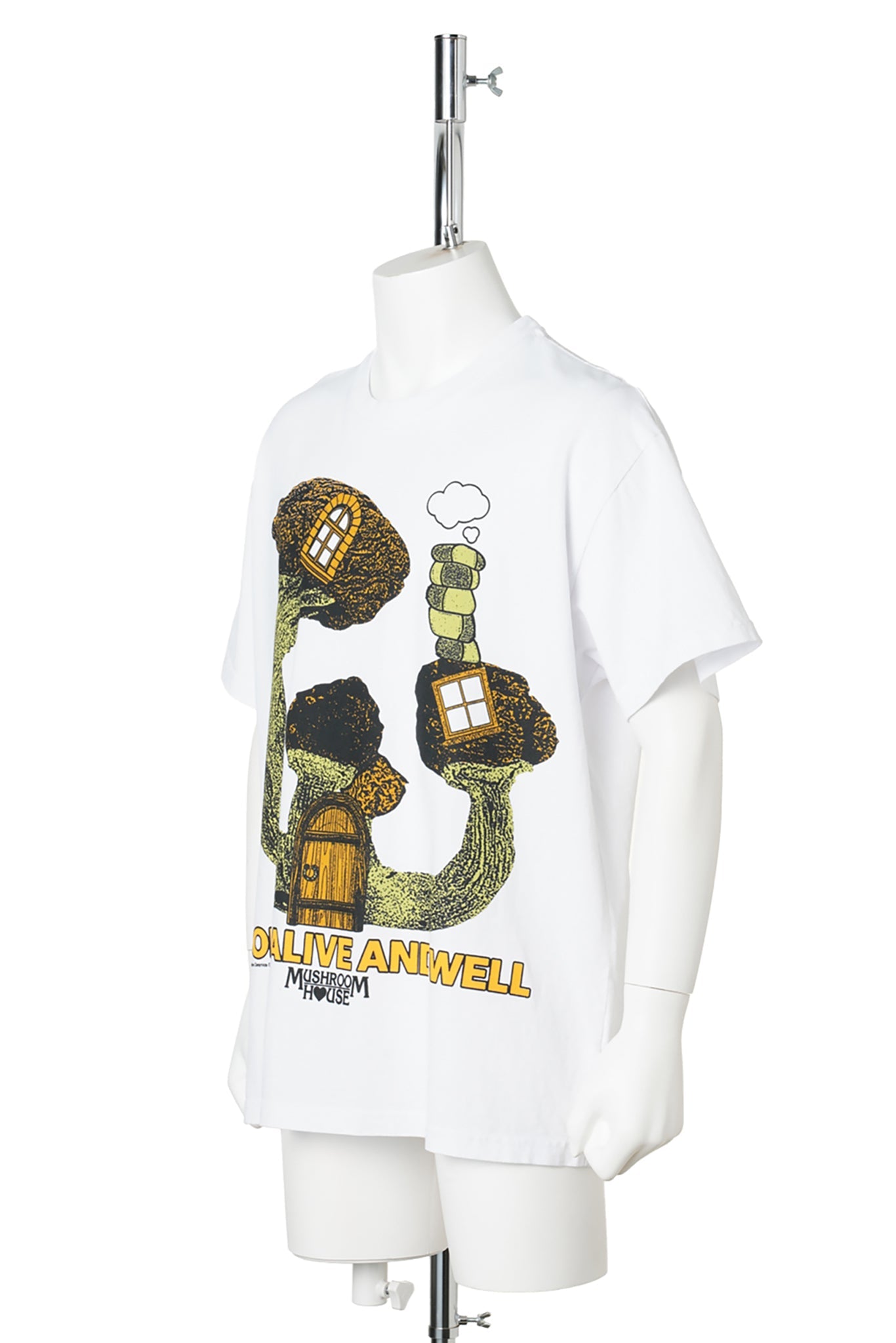 GOD IS ALIVE AND WELL SS TEE / WHITE