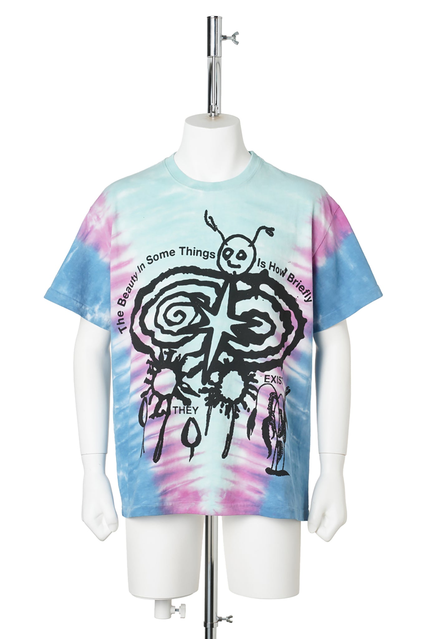 THE BEAUTY IN SOME THINGS SS TEE / HAND DYED V-DYE