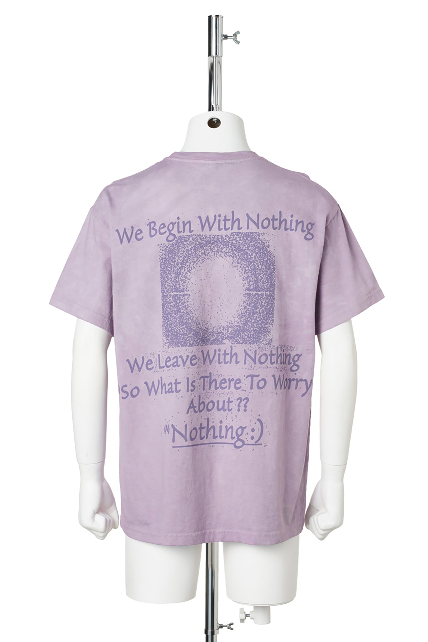 LEAVE WITH NOTHING SS TEE / PURPLE