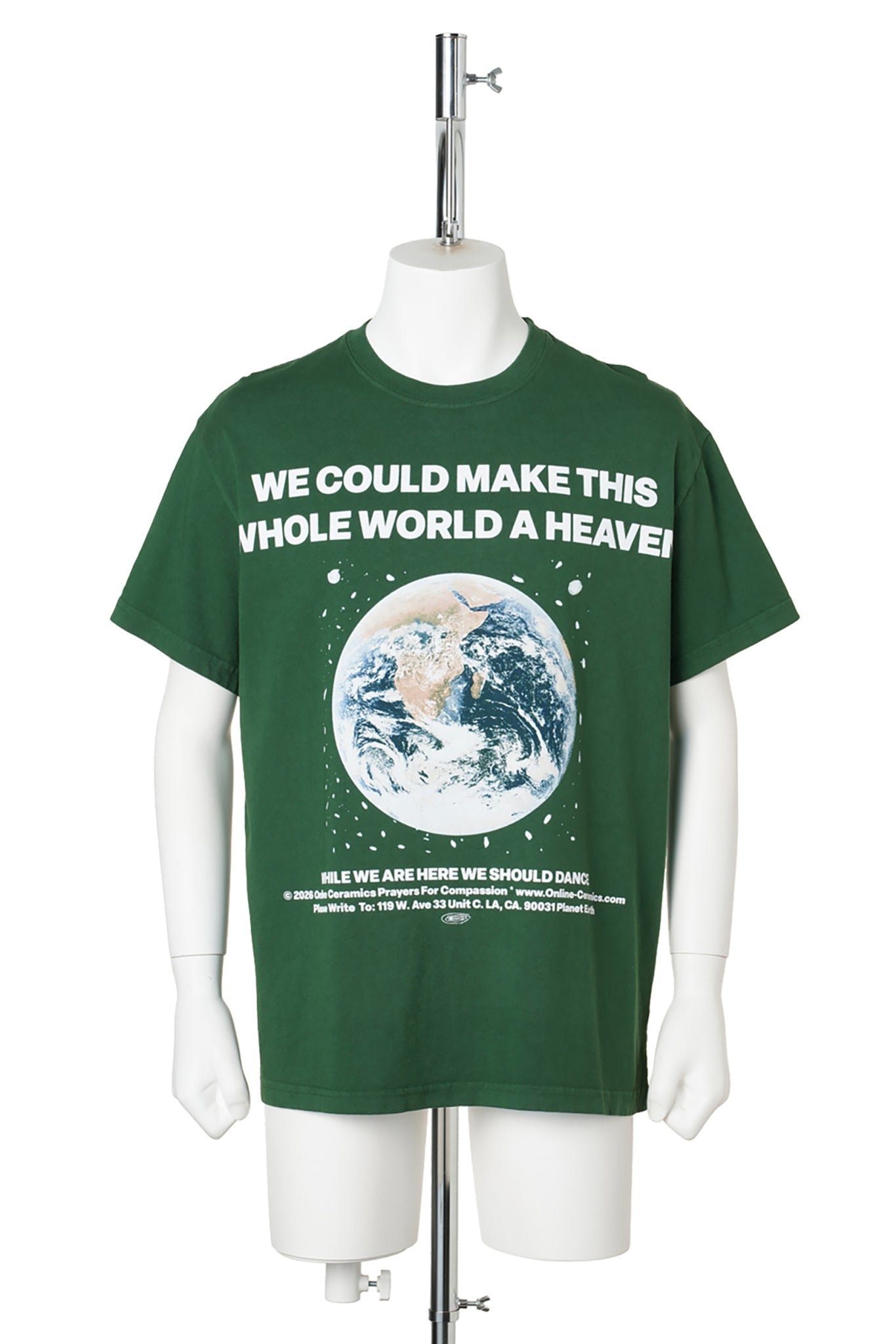 WHOLE WORLD HEAVEN SS TEE / IVY