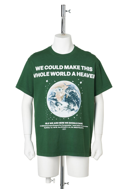 WHOLE WORLD HEAVEN SS TEE / IVY