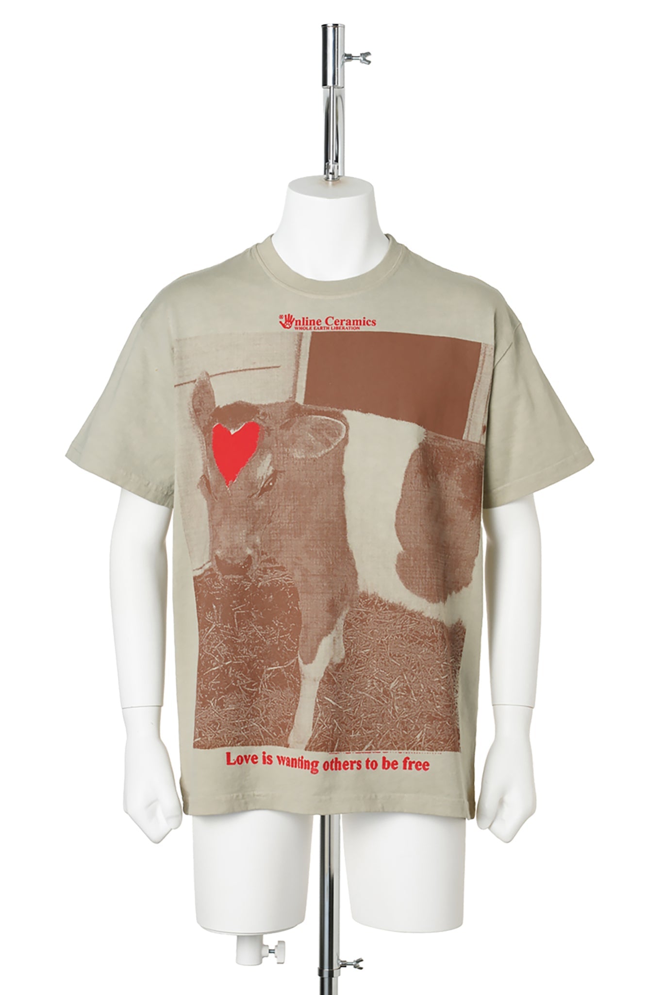 WANTING OTHERS TO BE FREE SS TEE / HAND DIP DYED