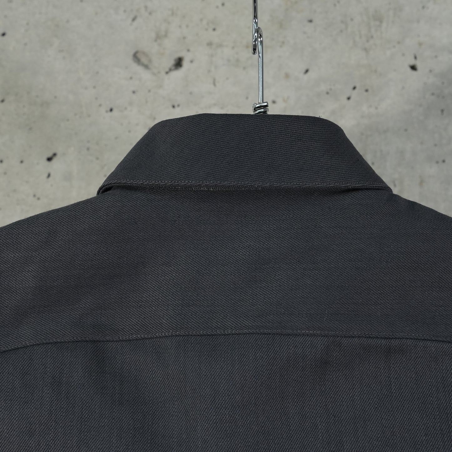 6 POCKET PANEL DENIM JACKET / DARK GRAY