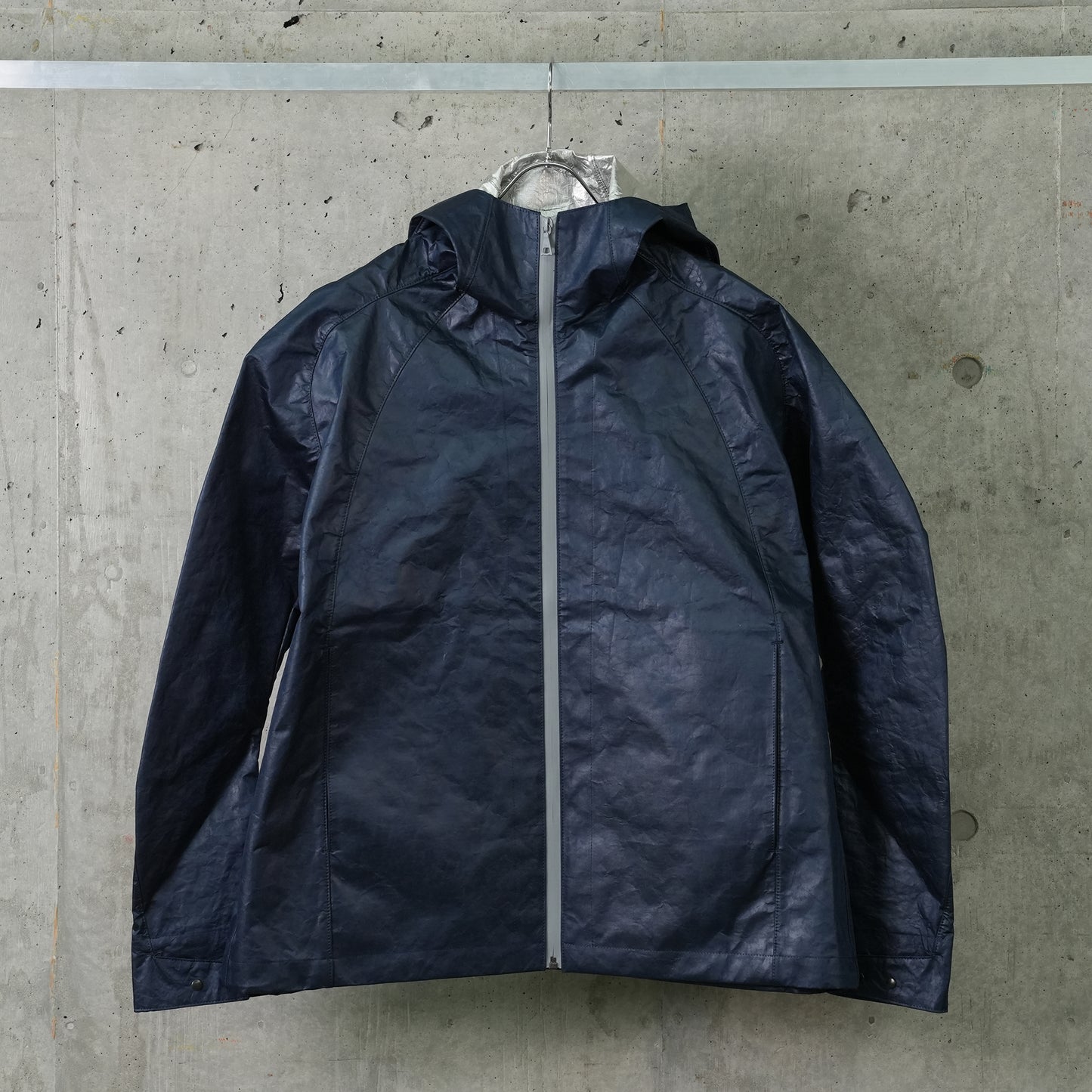 T-1000 SHORT PARKA / NAVY/ALUMINIUM