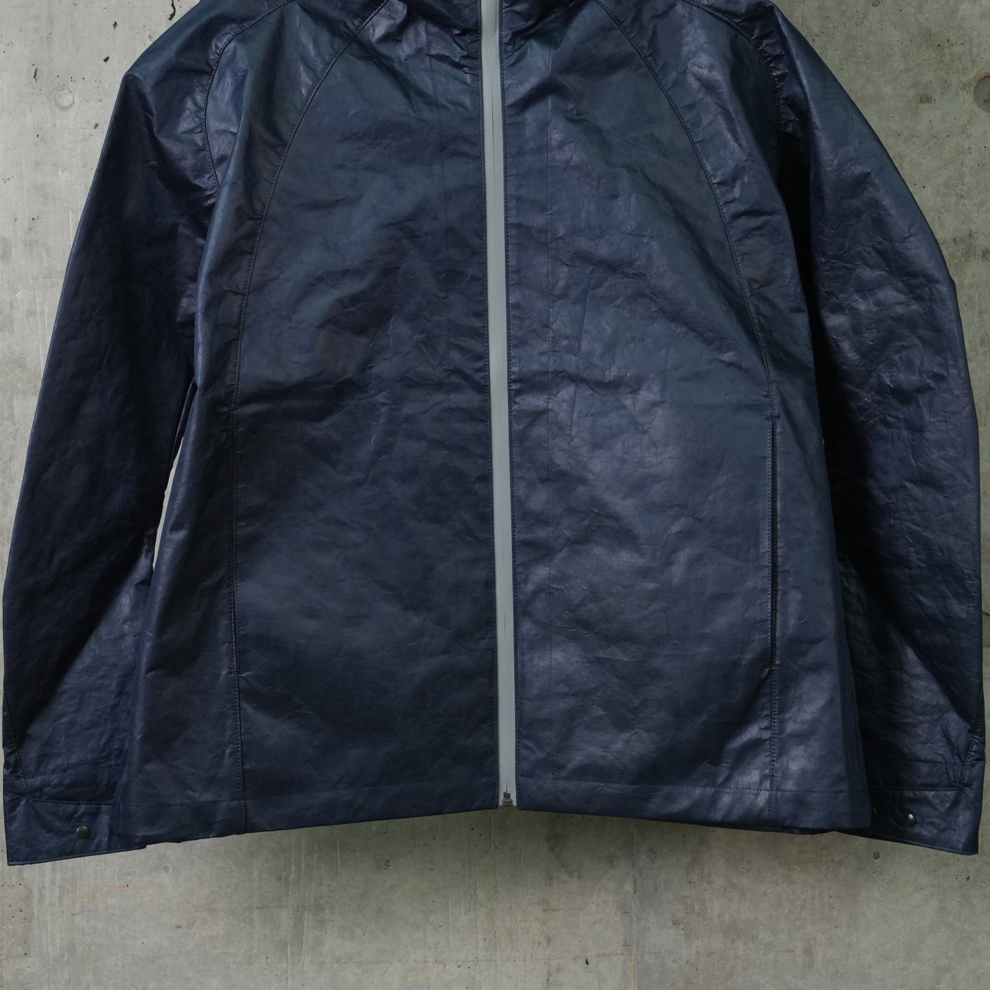 T-1000 SHORT PARKA / NAVY/ALUMINIUM